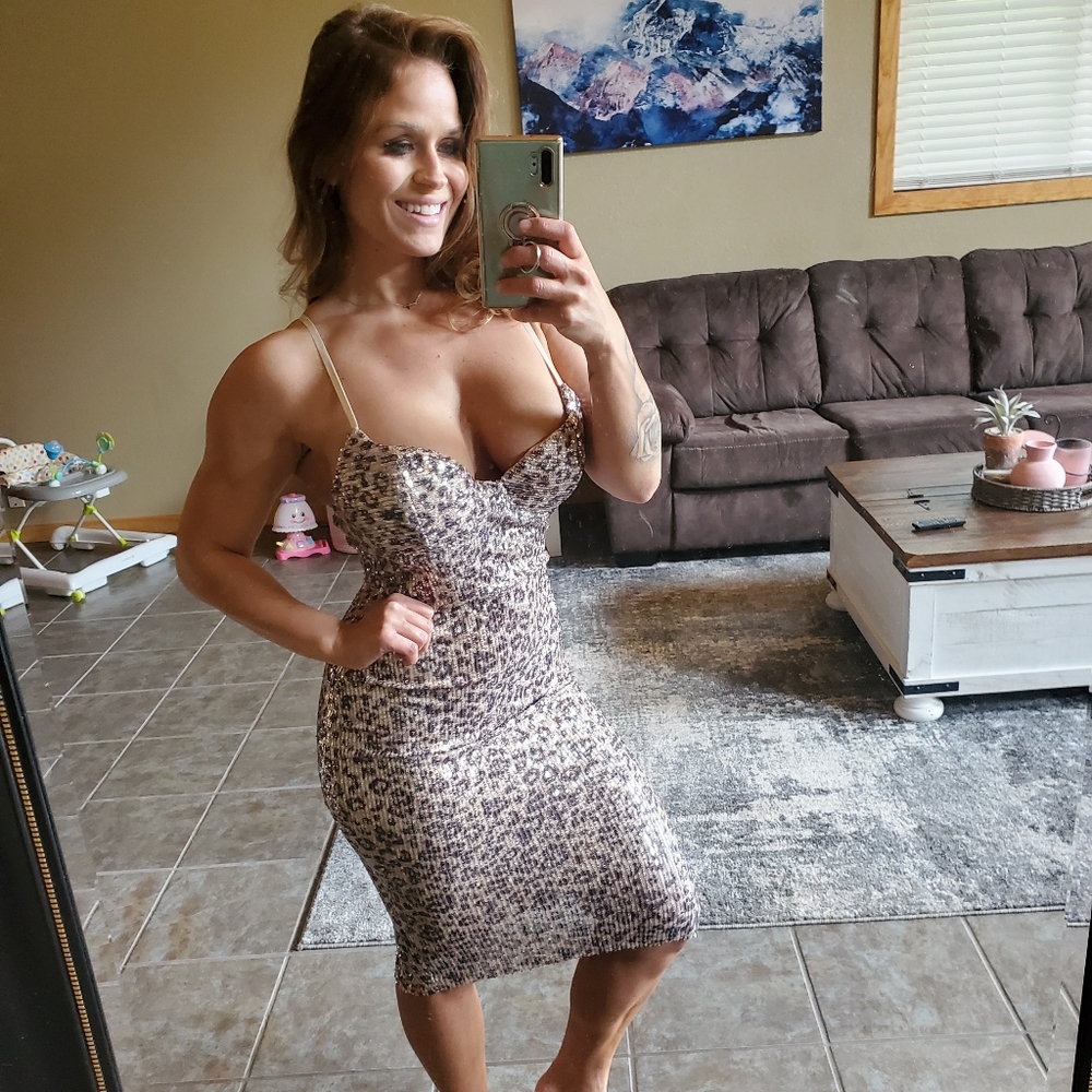 Fun sequence dress